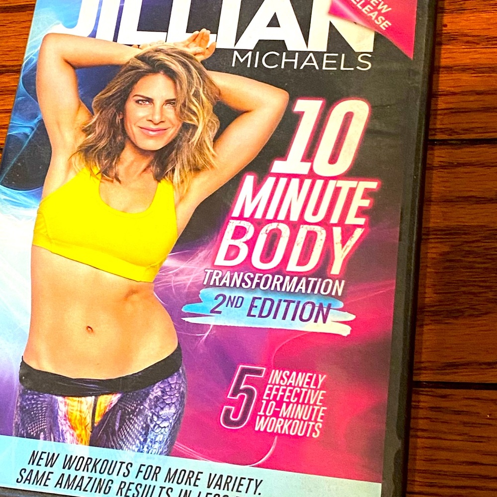 Jillian Michaels workout DVD ⭐️2/10⭐️